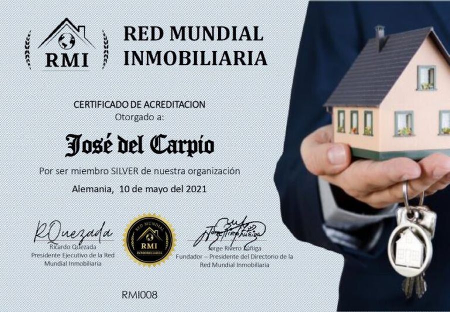 Certificado de Acreditación de José Del Carpio