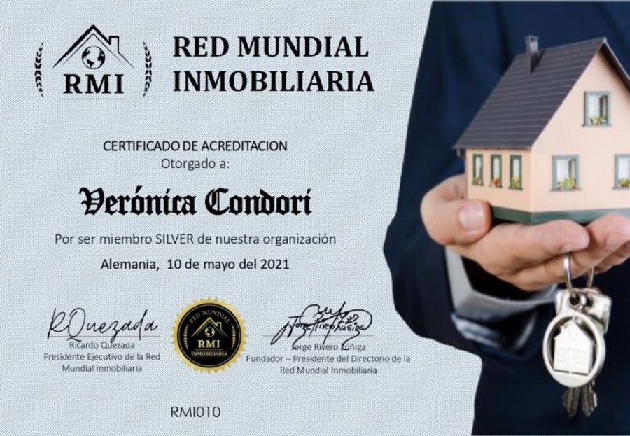 Certificado de Acreditación de Verónica Condori